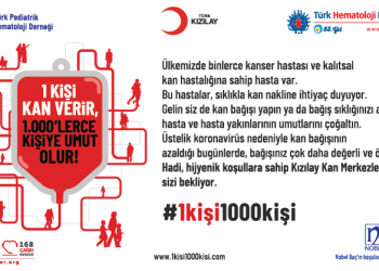 ‘1 kişi kan verir, 1000’lerce kişiye umut olur’
