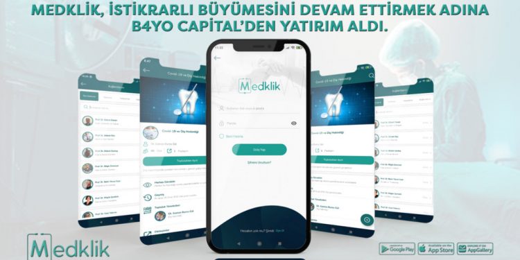 Medklik, istikrarlı büyümesini devam ettirmek adına B4YO Capital’dan yatırım aldı