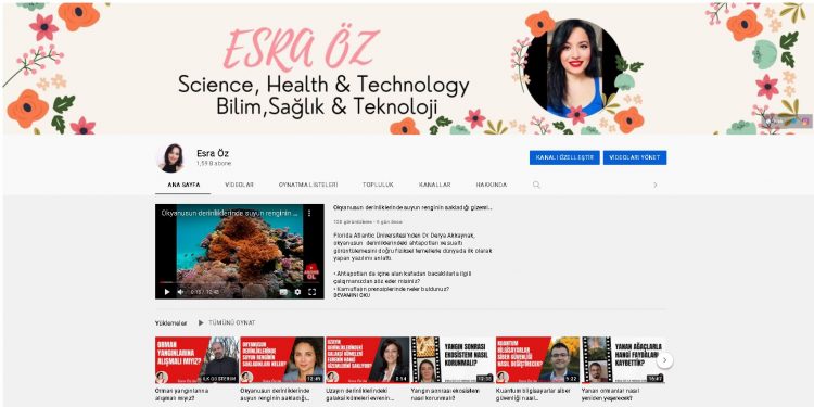 Kimsenin bilmediği konulardan haberdar olmak için: Esra Öz ile Bilim Sohbetleri