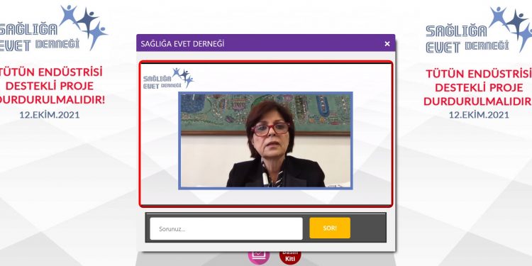 Sağlığa Evet Derneği: Tütün endüstrisi destekli proje durdurulmalıdır