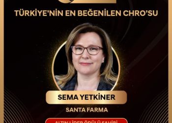 Santa Farma İlaç İnsan Kaynakları Direktörü, Türkiye’nin En Beğenilen Altın Lideri Ödülü’nü Aldı