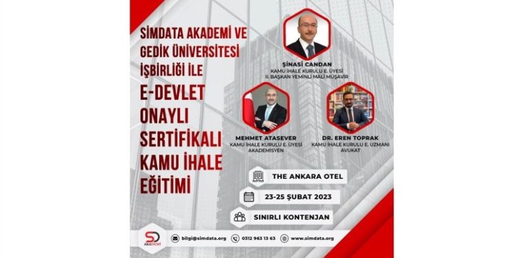 SİMDATA AKADEMİ’DEN KAMU İHALE EĞİTİMİ