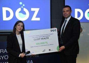 ‘Doz’ programında ödül Quop Health girişiminin oldu