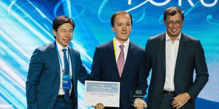 SELÇUK TANRIVERDİ, KAZAKİSTAN’DA YILIN CEO’SU SEÇİLDİ