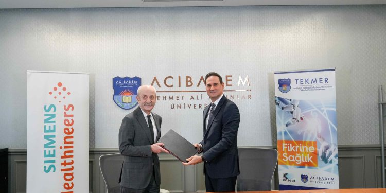 Siemens Healthineers Türkiye Acıbadem Üniversitesi TEKMER’de Çapa Firma Sözleşmesini imzaladı