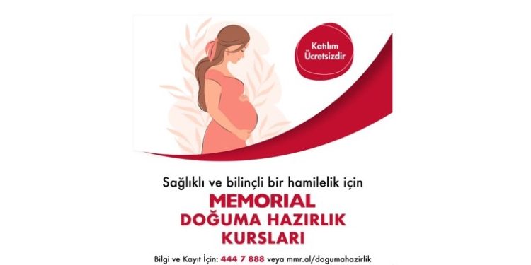 Memorial Doğuma Hazırlık Kursları Başlıyor