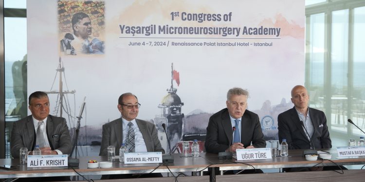 Yaşargil Mikronöroşirürji Akademisi”nin ilk kongresi, dünyanın önde gelen beyin cerrahlarını İstanbul’da buluşturdu