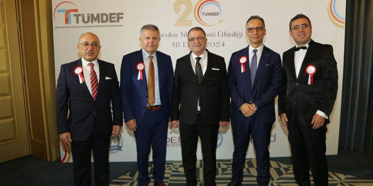 TÜMDEF’in 20. Kuruluş Yıldönümü görkemli bir gece ile Ankara’da kutlandı