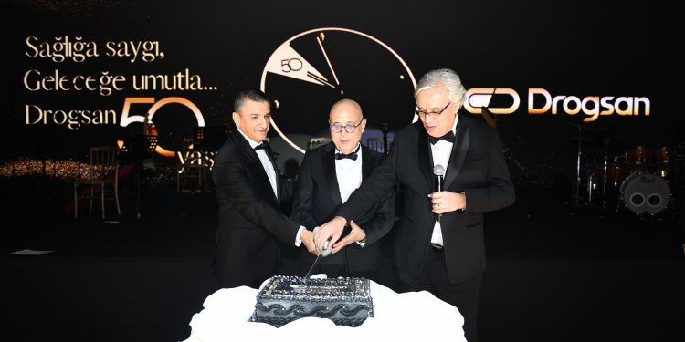 Drogsan İlaçları 50. Yaşını Görkemli Bir Galayla Kutladı