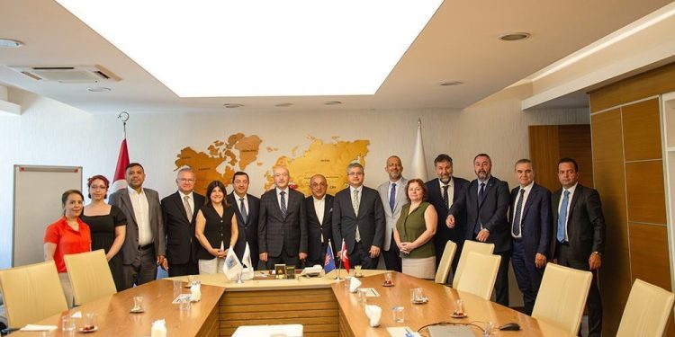 TÜMDEF ve SEİS Yönetiminden DMO Genel Müdürü Candan’ı ziyaret