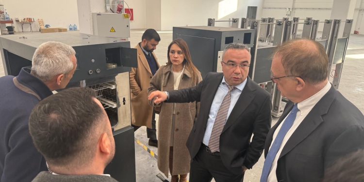 SADER Yönetimi Sterilmed’in yeni üretim tesislerini gezdi
