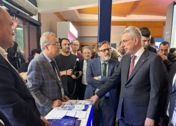 Bakan Memişoğlu, Delta Trade Company standını ziyaret etti